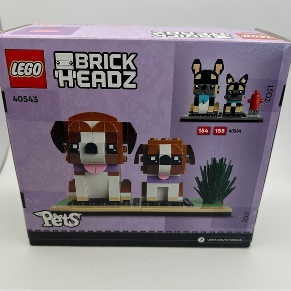 Lego Brickheadz Pets St. Bernard 40543 - Retired - Picture 7 of 8